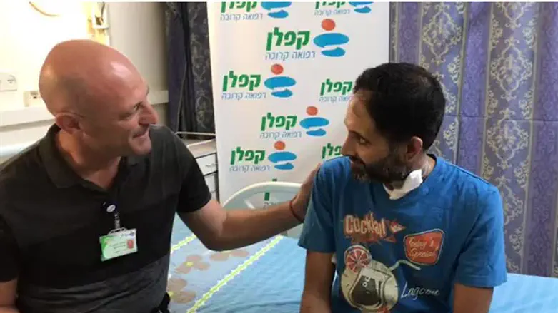 הפצוע אנוש ששוחרר לביתו מדבר לראשונה