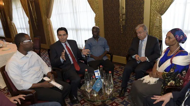 Guterres meets families of Hamas captives