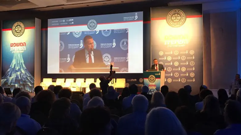 Minister Erdan at legal conference