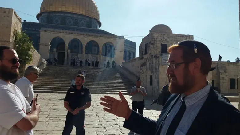 נתניהו טרח להתקשר אליו אישית והפציר בו לעלות. יהודה גליק חוזר להר הבית