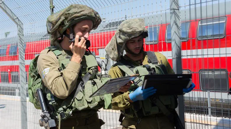 Учения Северной бригады дивизии Газы