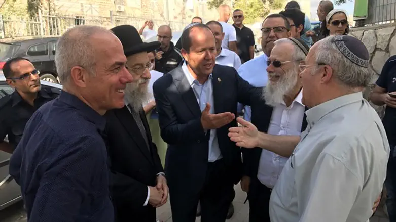 Нир Баркат в Гиват-Мордехае