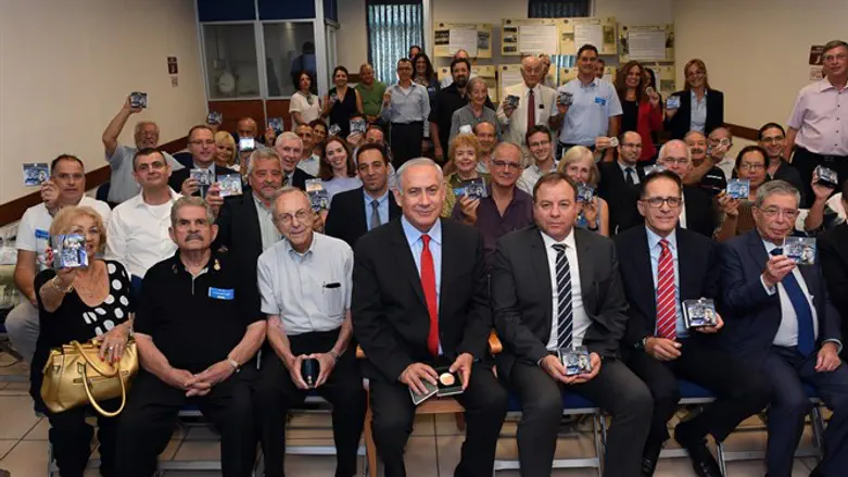 At launch of Patterson medal