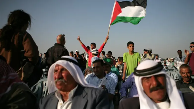 Акция протеста, устроенная бедуинами в Негеве