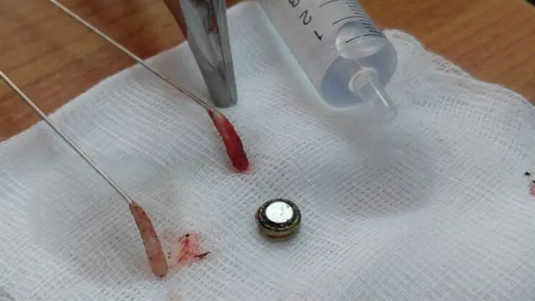 Extracted battery