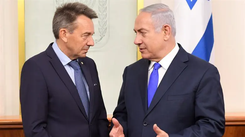 Netanyahu and Maurer