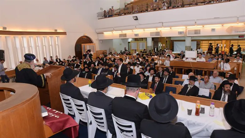 טקס ההסמכה ב''ישורון''