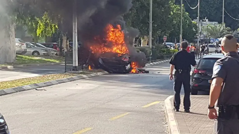 זירת הפיצוץ
