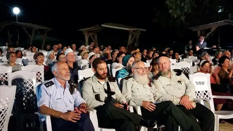 Bereaved families at event