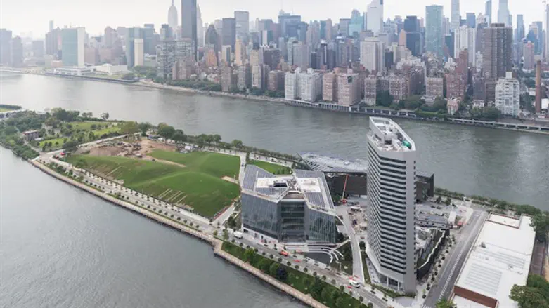 The Cornell Tech campus is located on Roosevelt Island in New York.