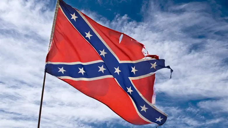 Confederate flag (illustrative)