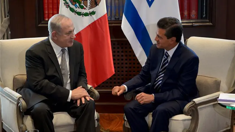 Netanyahu and Pena Nieto
