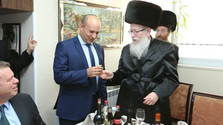 Naftali Bennett, Yaakov Litzman 