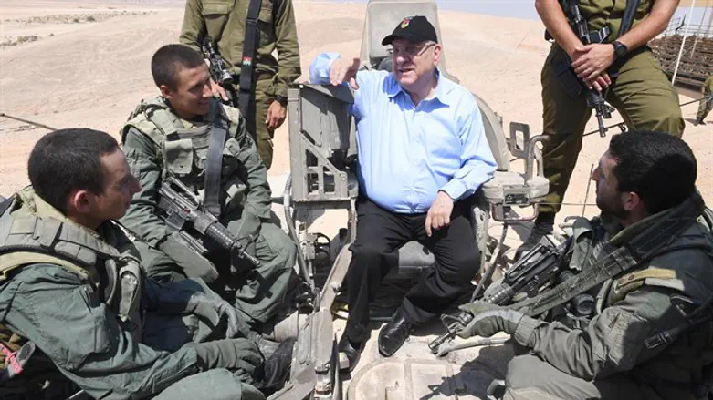 ריבלין והשריונרים