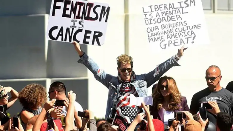 Milo Yiannopoulos rally at UC Berkeley