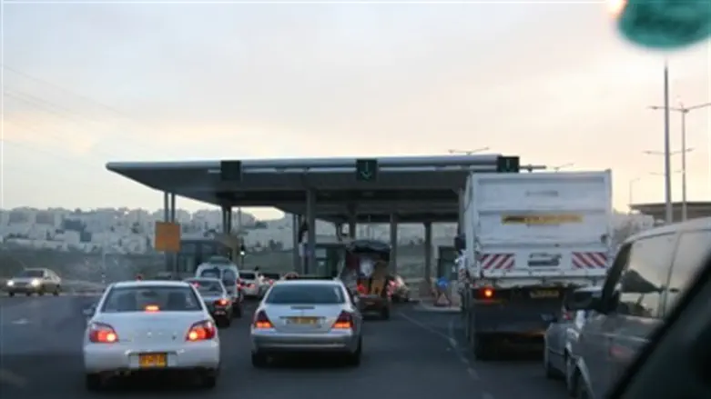 Hizma Checkpoint in Jerusalem