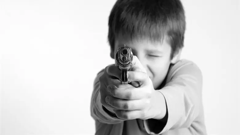 Child with gun