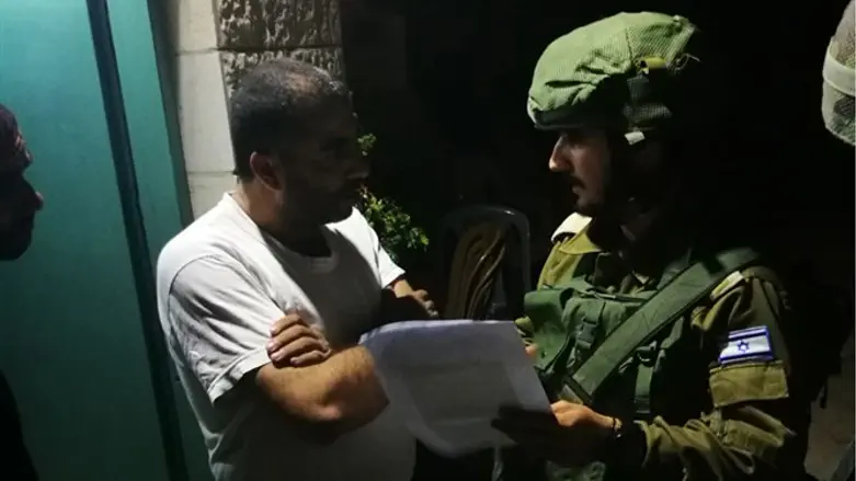 IDF unit delivers demolition notice