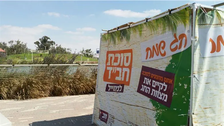 סוכת חב"ד למטייל