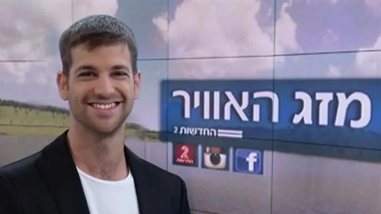 מתן יעקב, החזאי החדש של חדשות 2