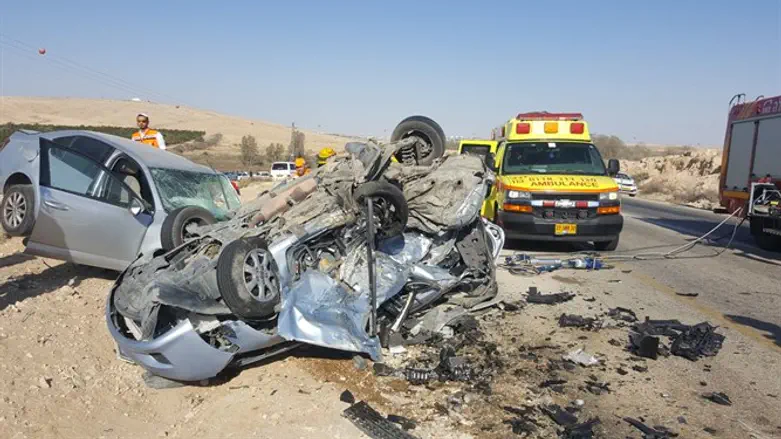 התאונה ליד דימונה