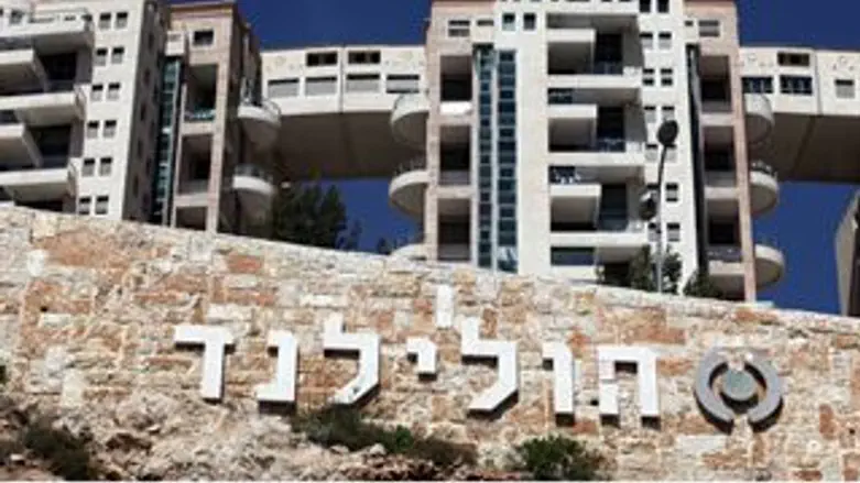 מחאה מתחת לבית. הולילנד