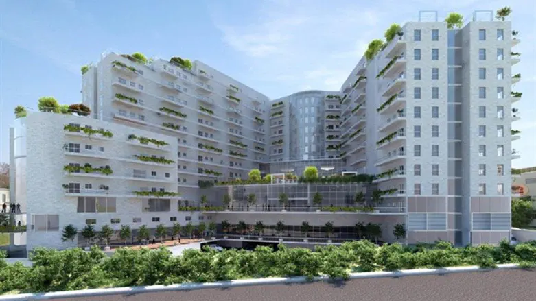 Simulation of the assisted living facility in Elkana