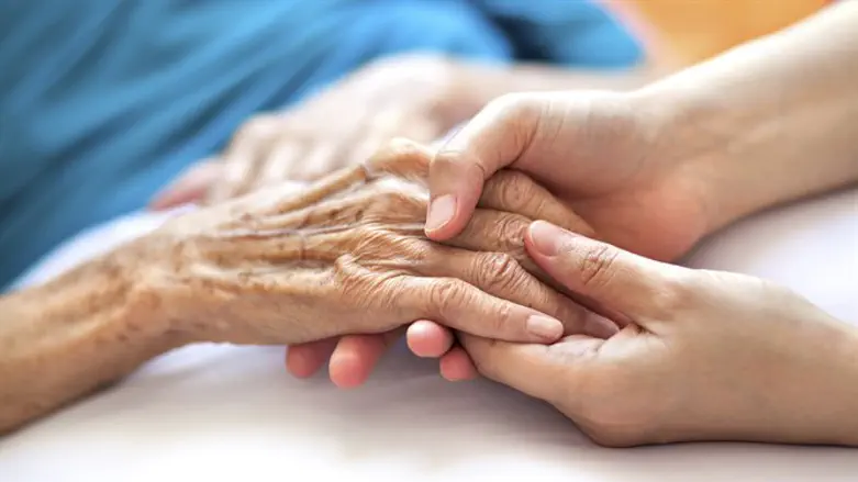 hands, elderly