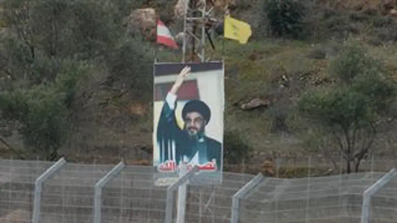 נסראללה על הגדר... גבול לבנון-ישראל