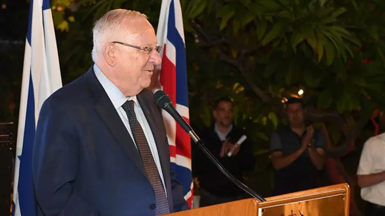 President Rivlin at UK Ambassador's residence