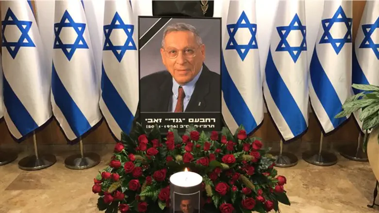 Церемония памяти Рехавама «Ганди» Зеэви (הי"ד)
