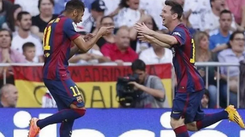 מסי וניימאר. מככבים בכרזות דאעש