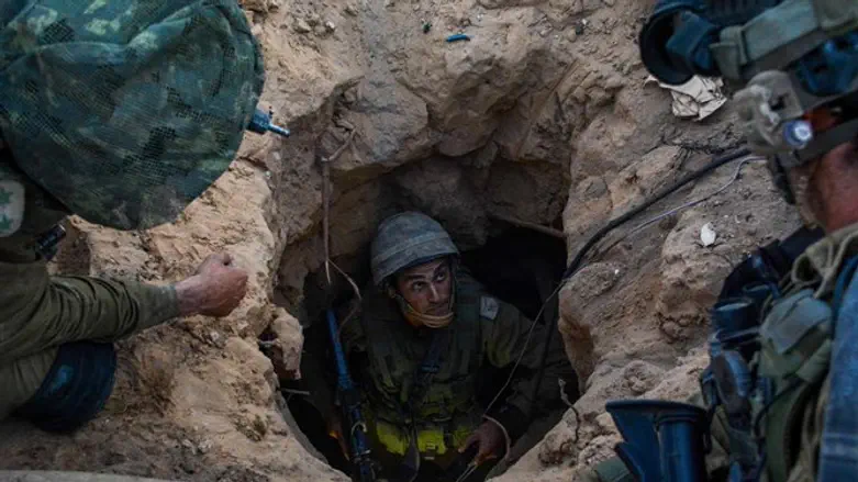 IDF finds Hamas terror tunnel (illustration)