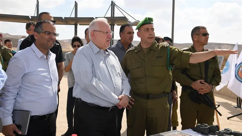 ריבלין בעיר הבה"דים