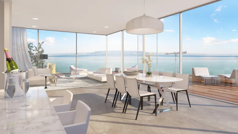 פנטהאוז בטבריה