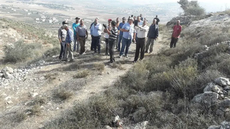 Arab approach to Yitzhar