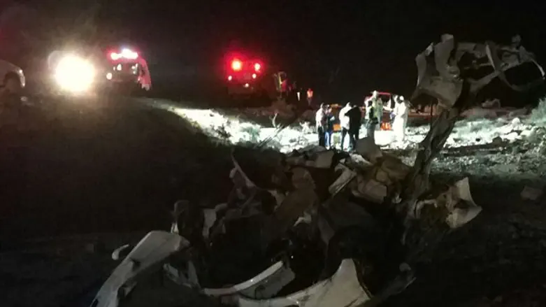 זירת התאונה