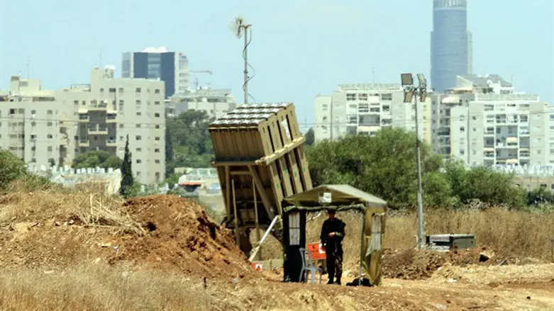 מערכת כיפת ברזל באזור המרכז. ארכיון