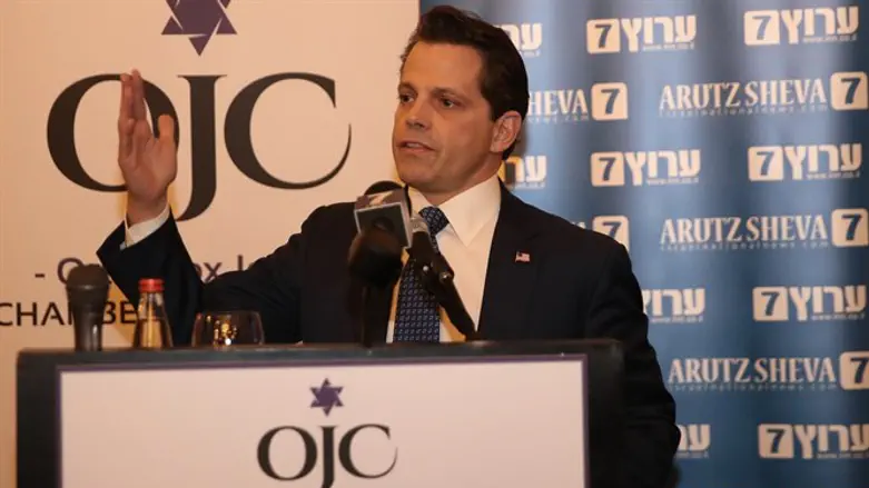 Anthony Scaramucci at Jerusalem A7 convention