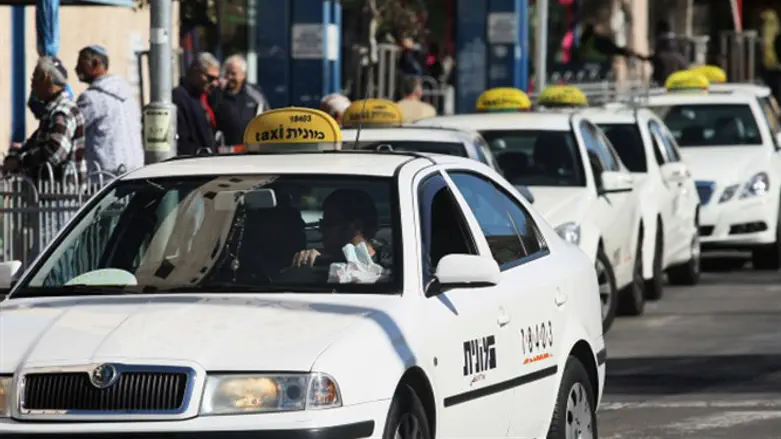 Taxi strike (illustrative)
