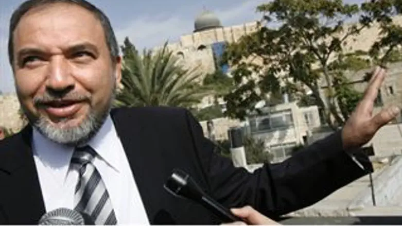 אין שום הסכם. ליברמן בירושלים