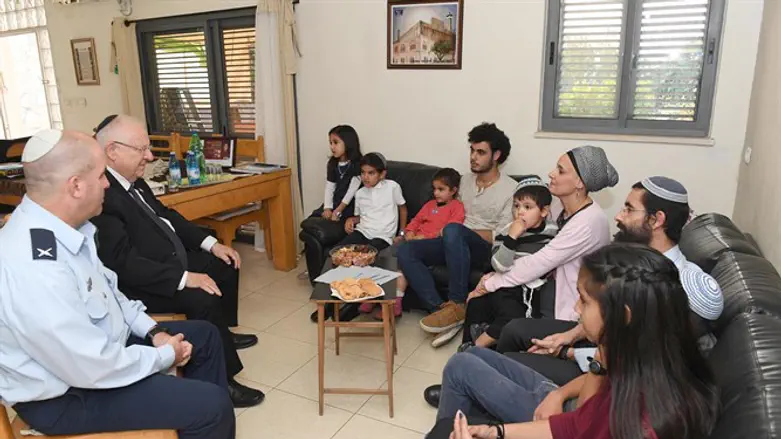 President Rivlin at Asulin family