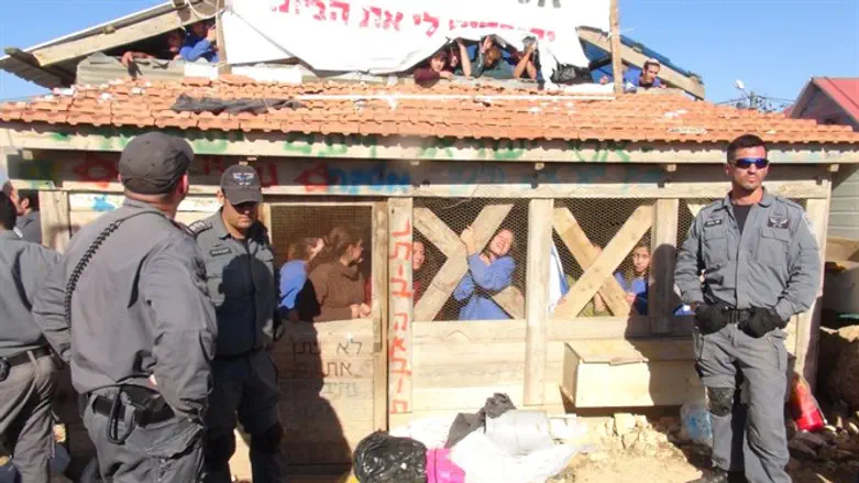 Destructin of the carpentry shop