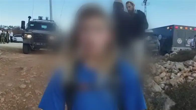 One of the children who survived the lynching attempt