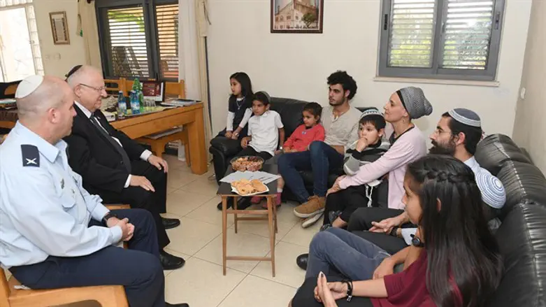 ריבלין בבית משפחת אסולין