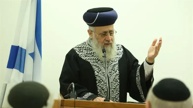 Chief Rabbi Yitzhak Yosef