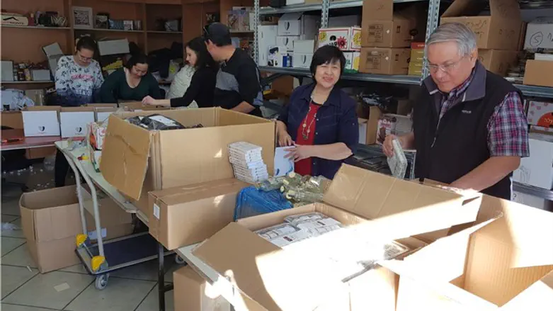 אריזת המוצרים