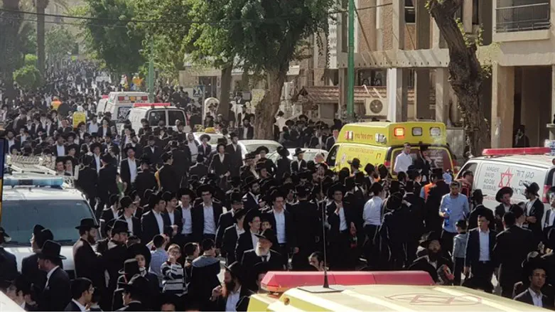 הלווית הרב שטיינמן