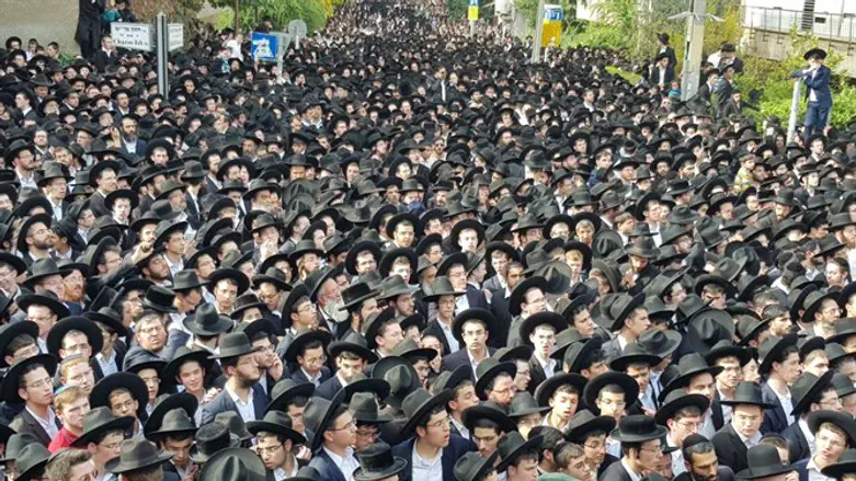 הלווית הרב שטיינמן