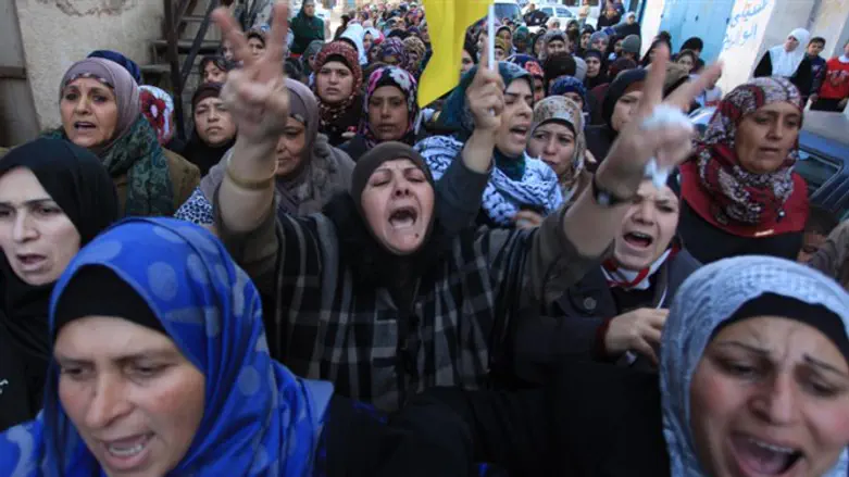 Палестинские женщины. Иллюстрация